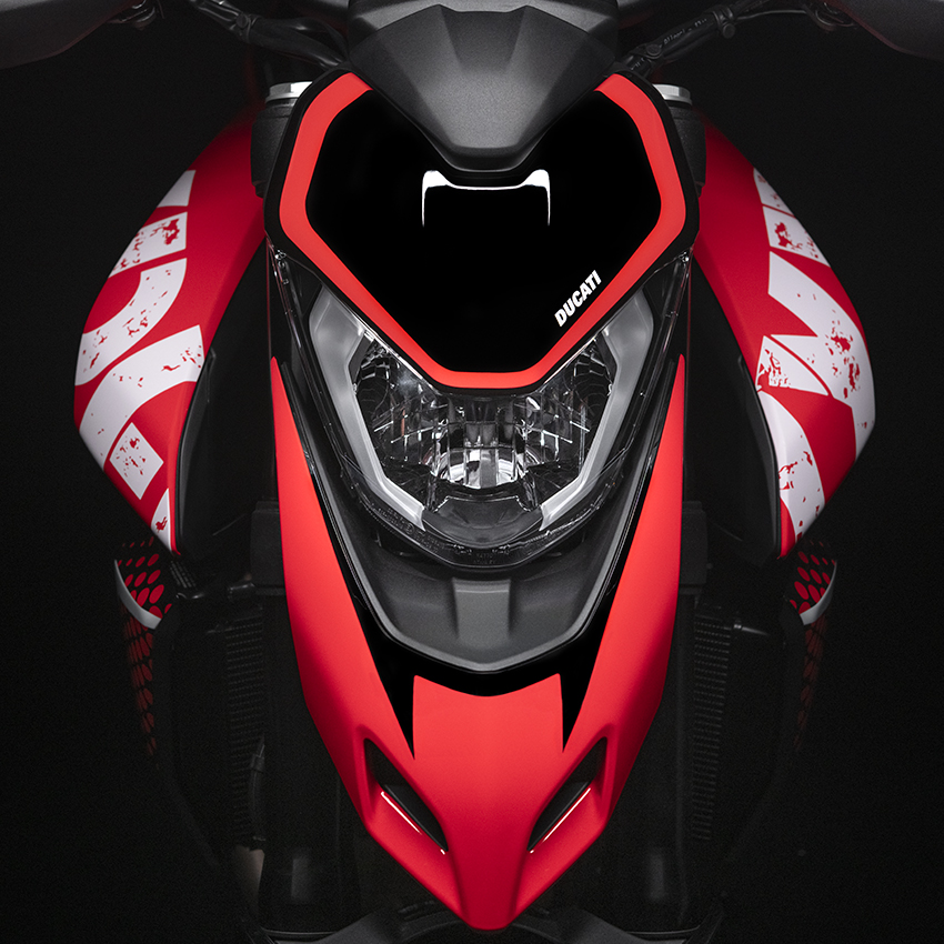 DUCATI MOTO HYPERMOTARD 950 RVE CONCEPT 2022 ROJO 950CC