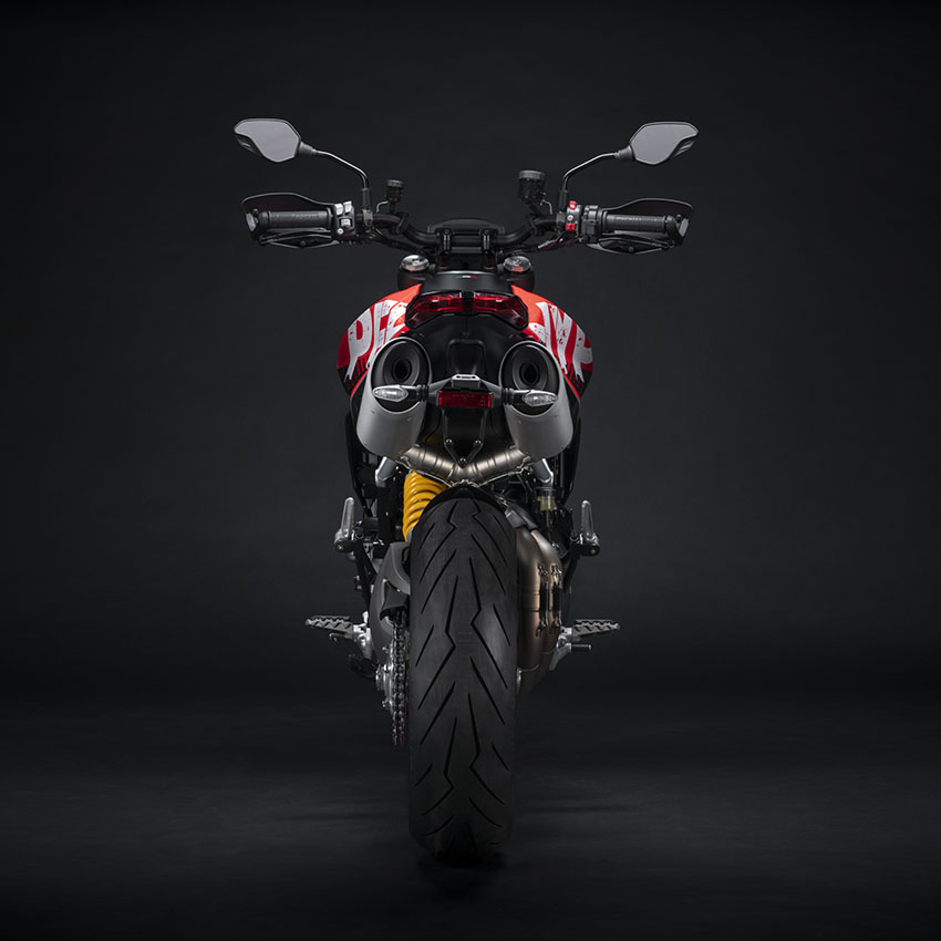 DUCATI MOTO HYPERMOTARD 950 RVE CONCEPT 2022 ROJO 950CC