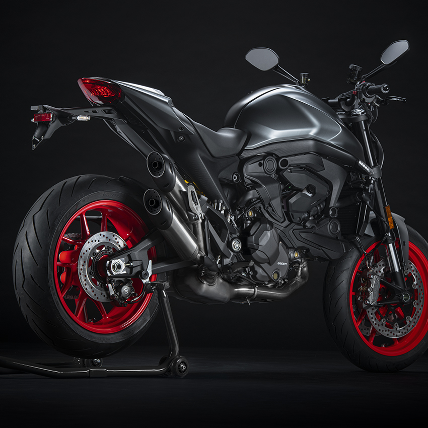 DUCATI MOTO MONSTER PLUS AVIATOR 2022 GRIS 950CC