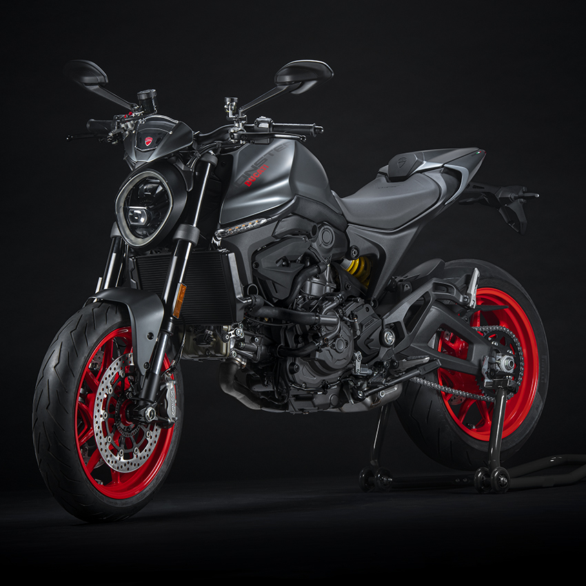 DUCATI MOTO MONSTER PLUS AVIATOR 2022 GRIS 950CC