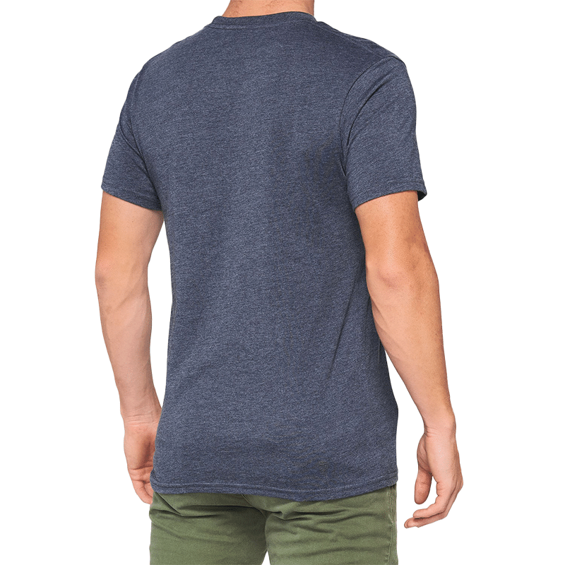 100% TRADEMARK T-SHIRT AZUL MARINO HEATHER