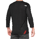 100% AIRMATIC 3/4 SLEEVE JERSEY NEGRO ROJO