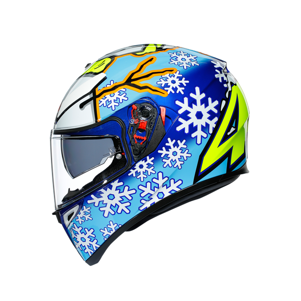 AGV K3 SV E2205 TOP ROSSI WINTER TEST 2016 L