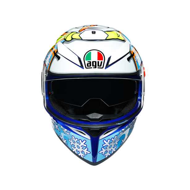 AGV K3 SV E2205 TOP ROSSI WINTER TEST 2016 L