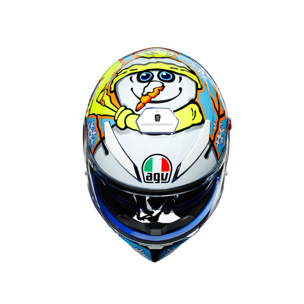 AGV K3 SV E2205 TOP ROSSI WINTER TEST 2016 L