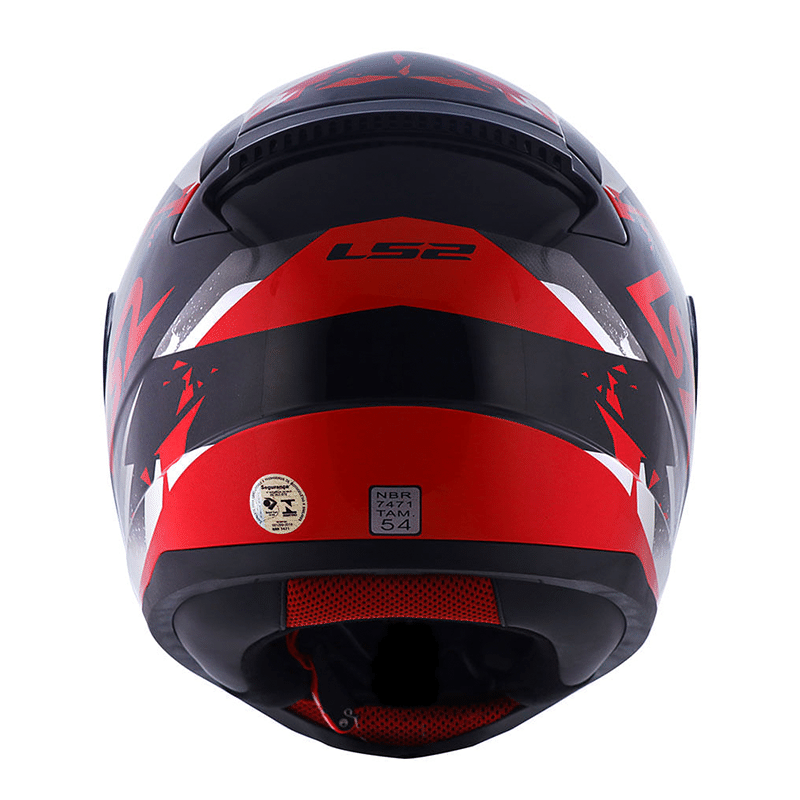 LS2 FF353 RAPID GROW NEGRO ROJO M