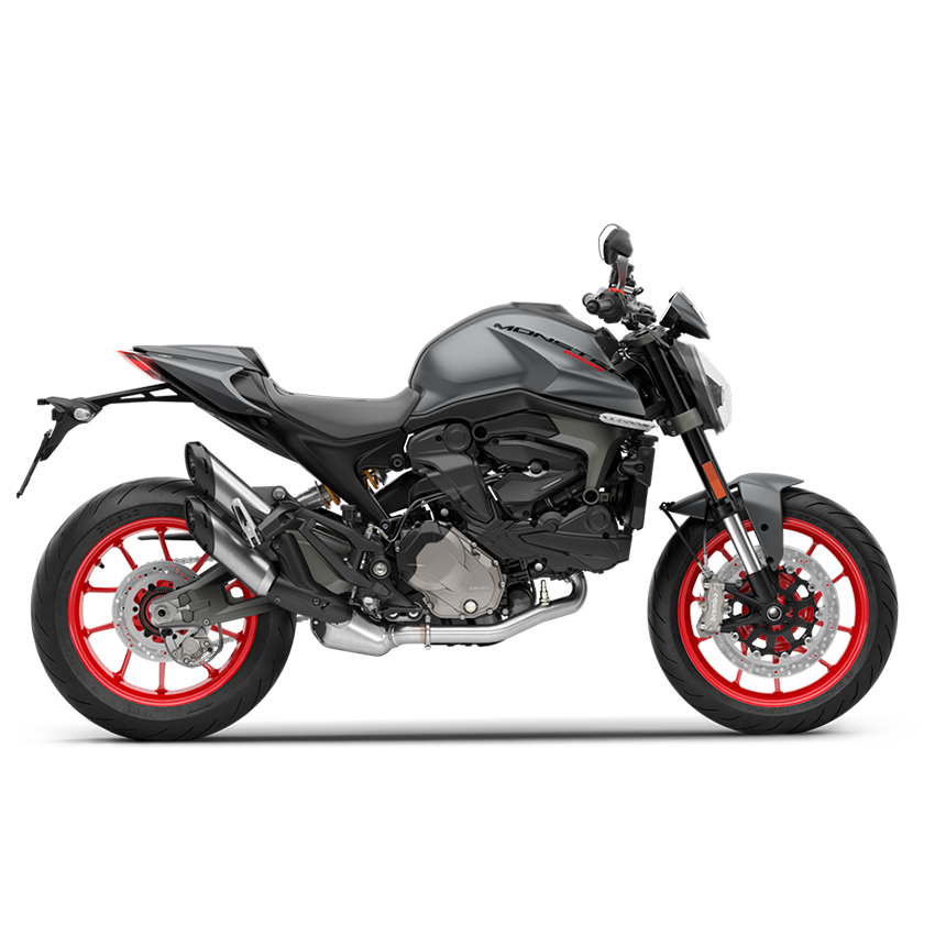 Ducati Monster + Aviator Grey