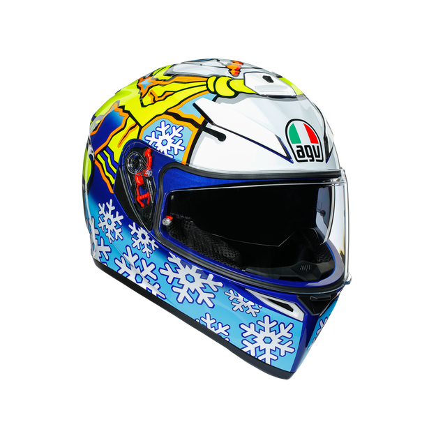 AGV K3 SV E2205 TOP ROSSI WINTER TEST 2016 L