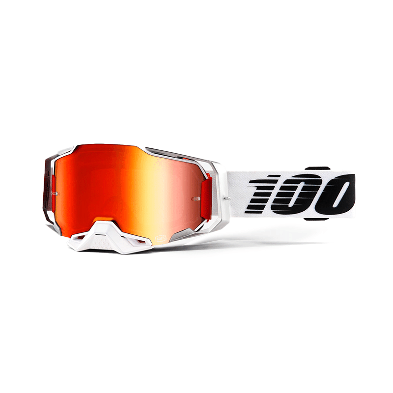 100% GAFAS ARMEGA GOGGLE LIGHTSABER ROJO MIRROR LENS