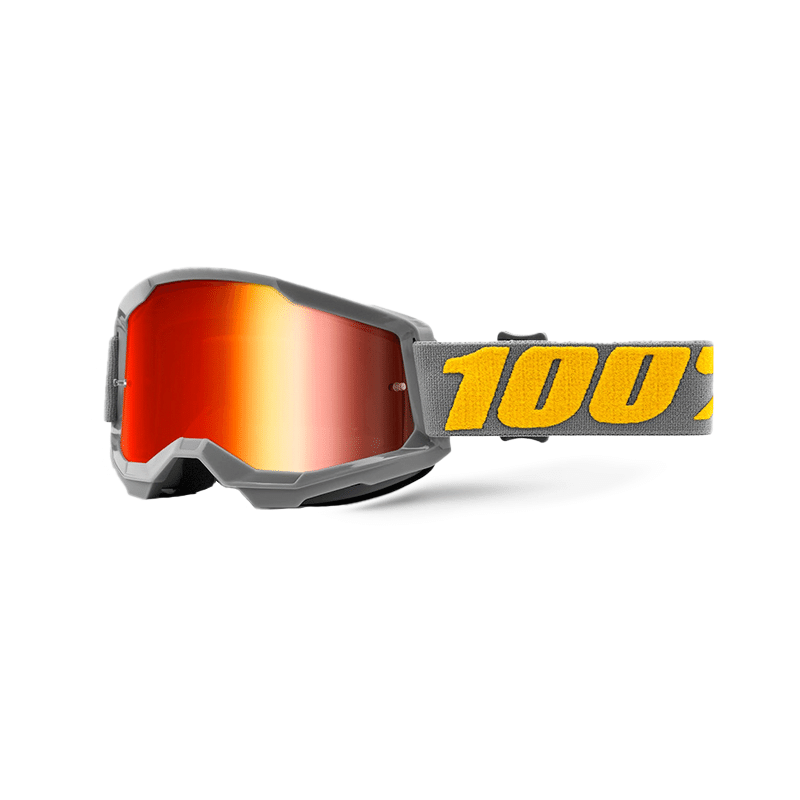 100% GAFAS STRATA 2 GOGGLE IZIPIZI - MIRROR ROJO LENS