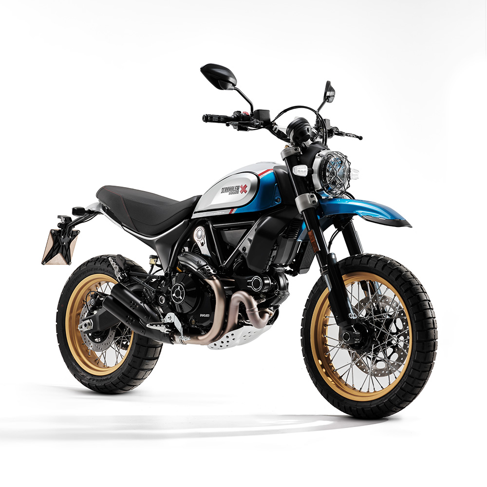 DUCATI SCRAMBLER DESERT SLED AZUL