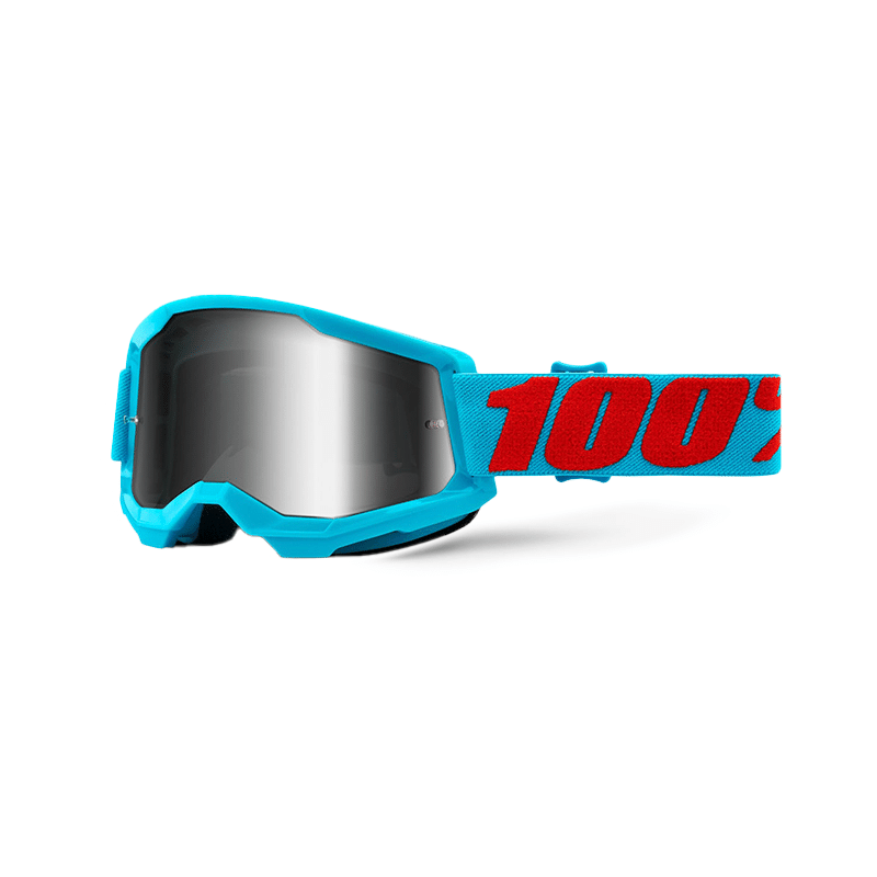 100% GAFAS STRATA 2 GOGGLE SUMMIT - MIRROR PLATA LENS