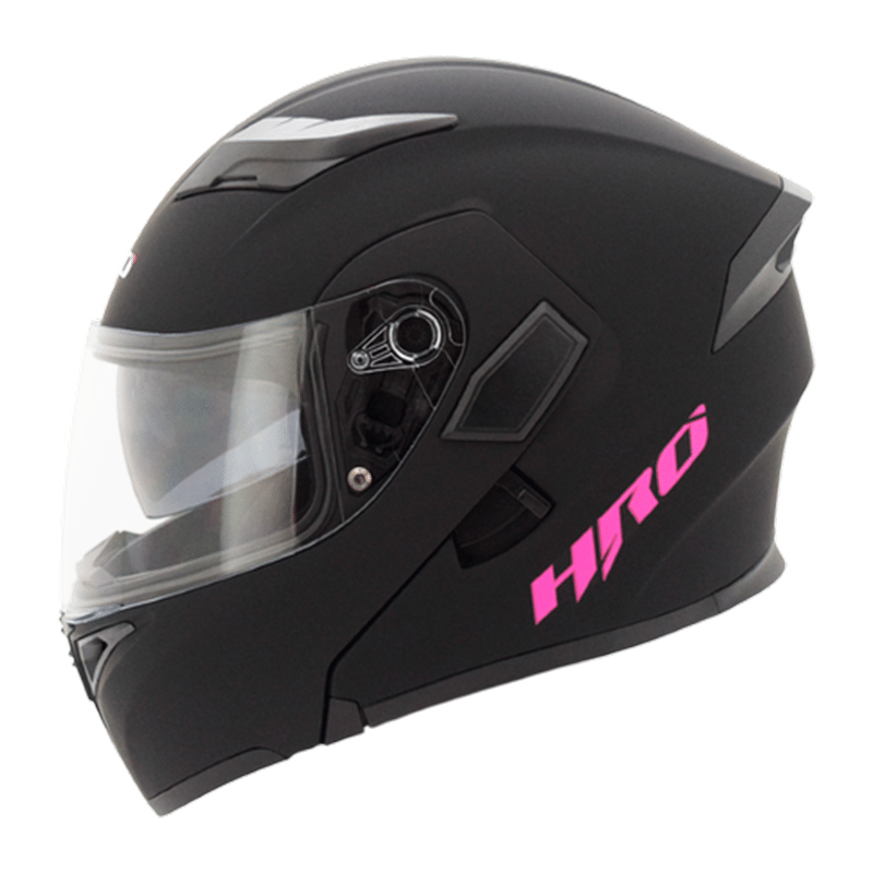 HRO ABATIBLE 3400DV SOLID NEGRO MATE/FUCSIA S