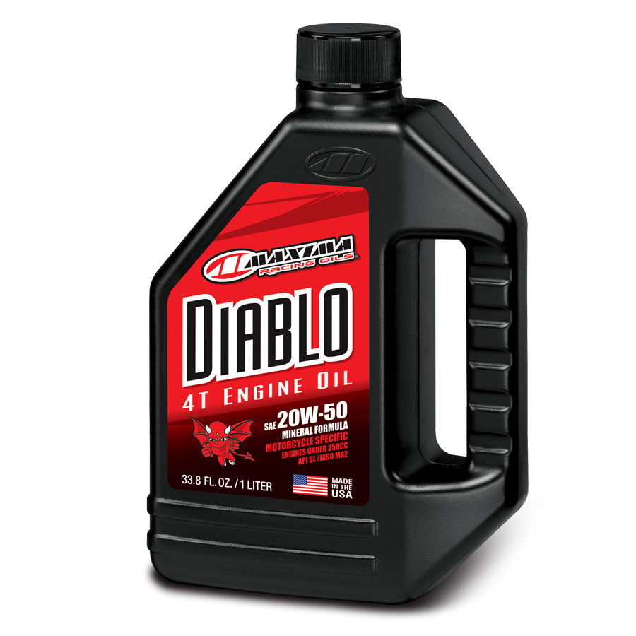 ACEITE MAXIMA MINERAL DIABLO 20W50 1L