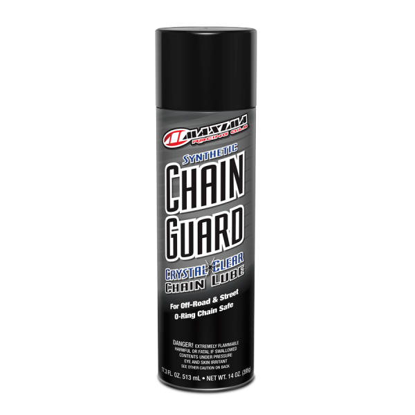 LUBRICANTE DE CADENA MAXIMA 100% SINTETICO CHAIN GUARD GRANDE (OZ)