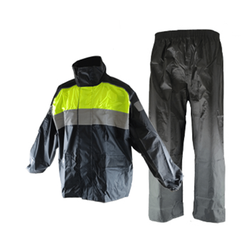 MOXAL IMPERMEABLE IM05 CR1 NEGRO/AMARILLO NEON TALLA L