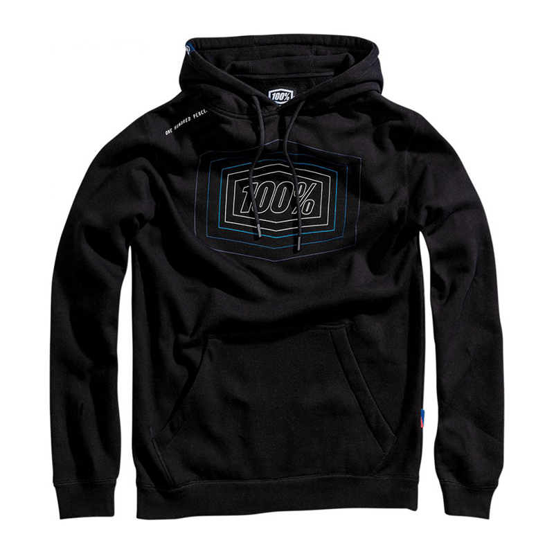 100% ECHO HOODED PULLOVER