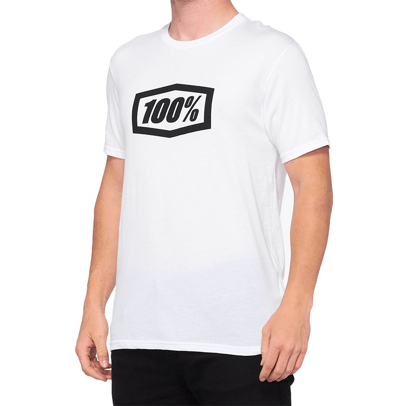 100% ESSENTIAL T-SHIRT BLANCO